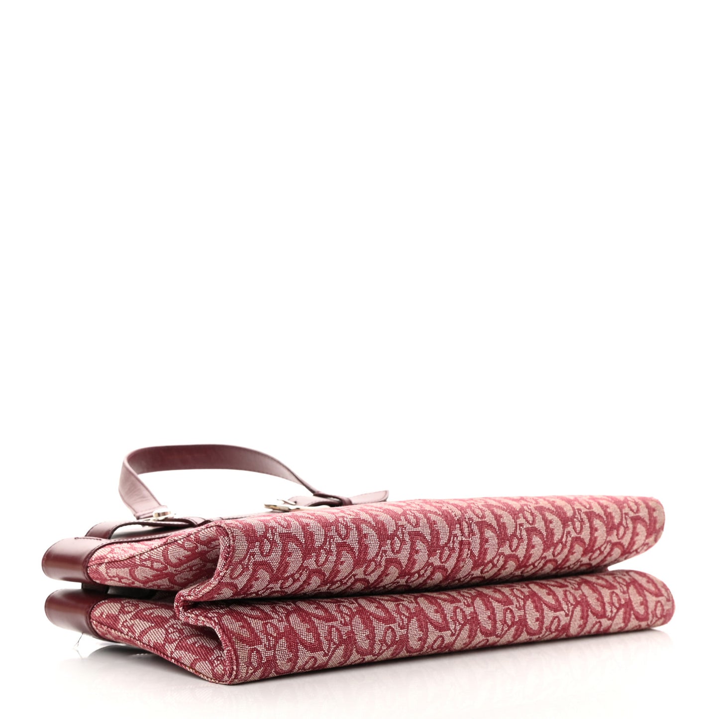 Calfskin Monogram Jeans Pocket Tote Red