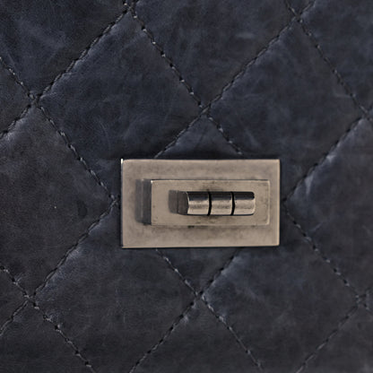 Chanel Aged Calfskin 50th Anniversary 2.55 Reissue 227 Flap Gris 17 of 23