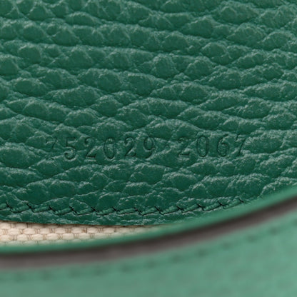Gucci Dollar Calfskin Crystal Mini Dionysus Top Handle Bag Emerald 7 of 13