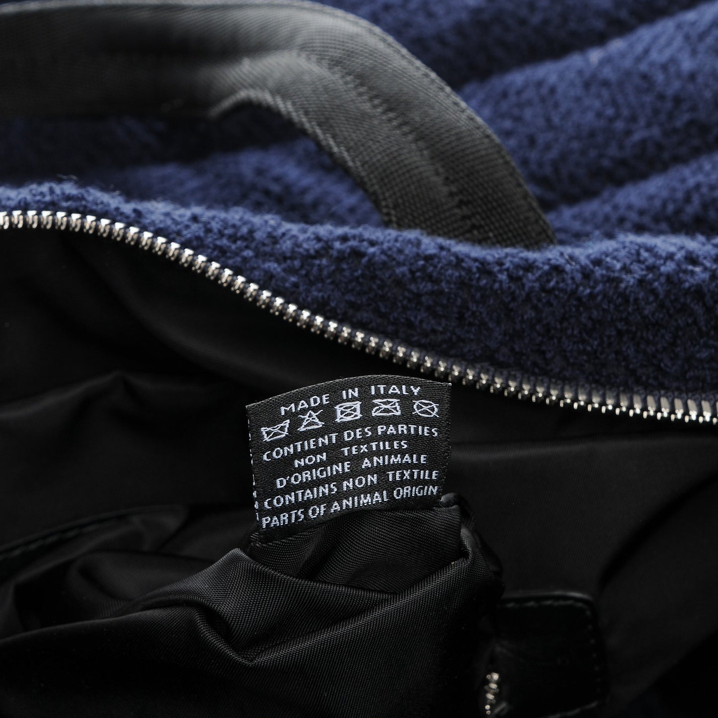 Terry Cotton Beach Bowler Bag Blue