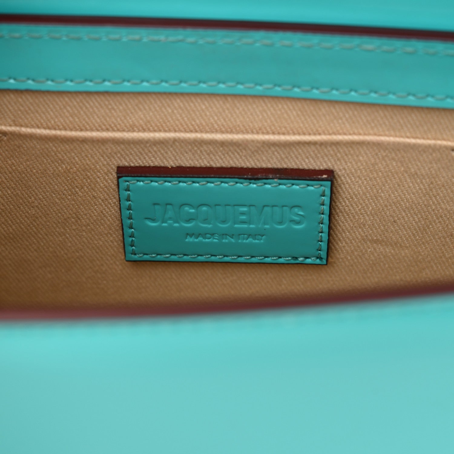 Jacquemus Spazzolato Le Chiquito Boucle Long Turquoise 5 of 11