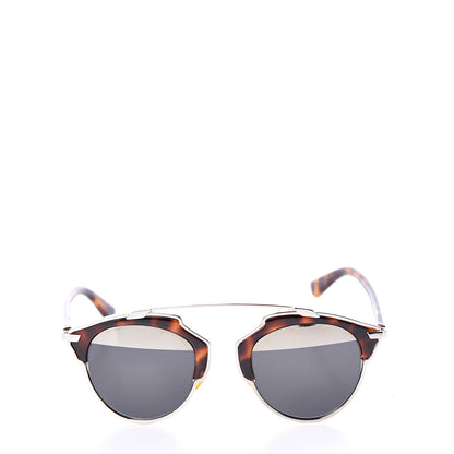 Christian Dior So Real Sunglasses Palladium Havana 2 of 9