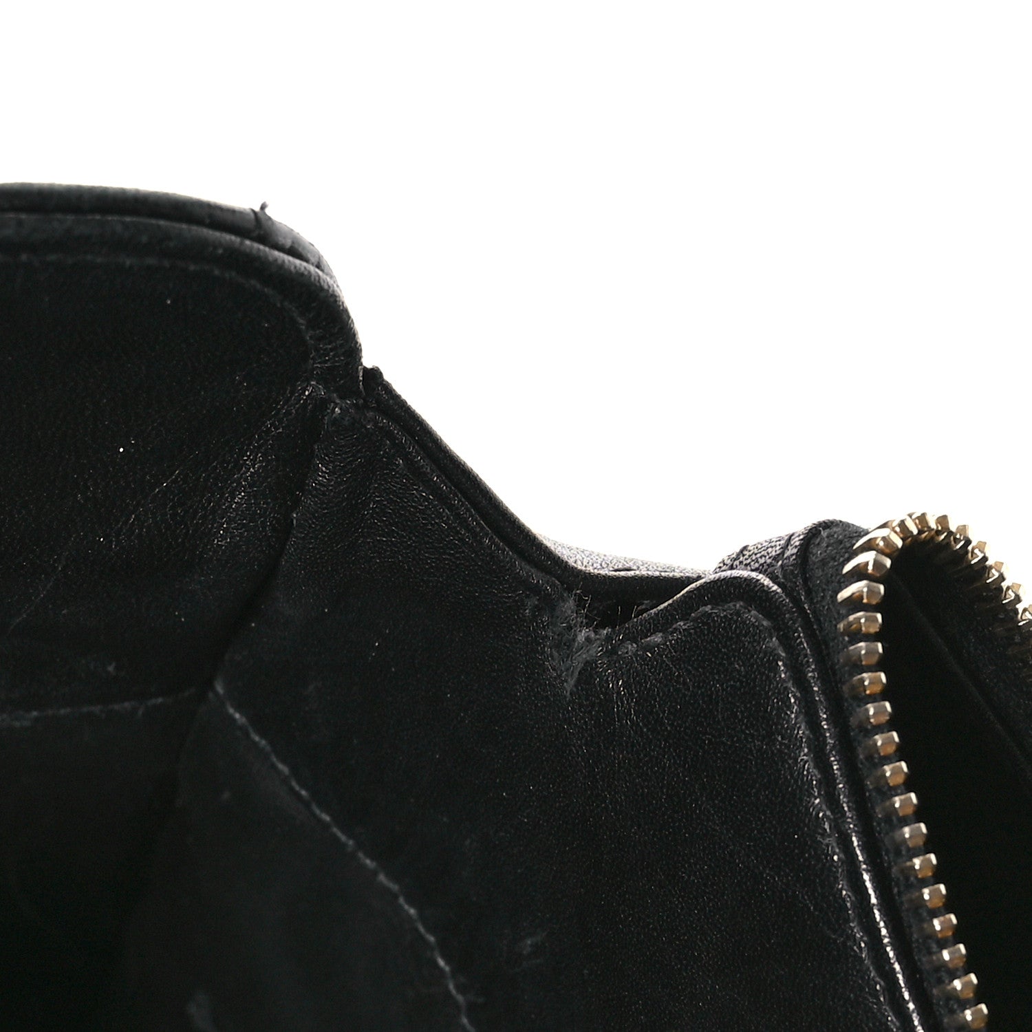 Chanel Calfskin Stitched XL Weekender Black 11 of 13