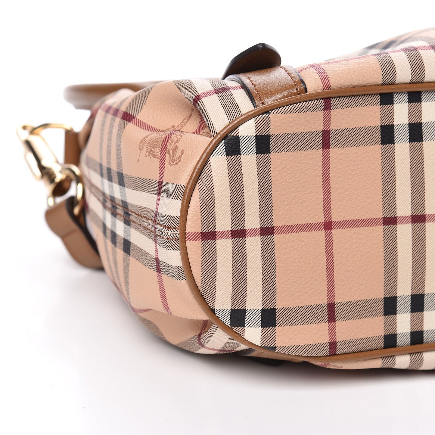 Haymarket Check Small Northfield Tote Mid Camel