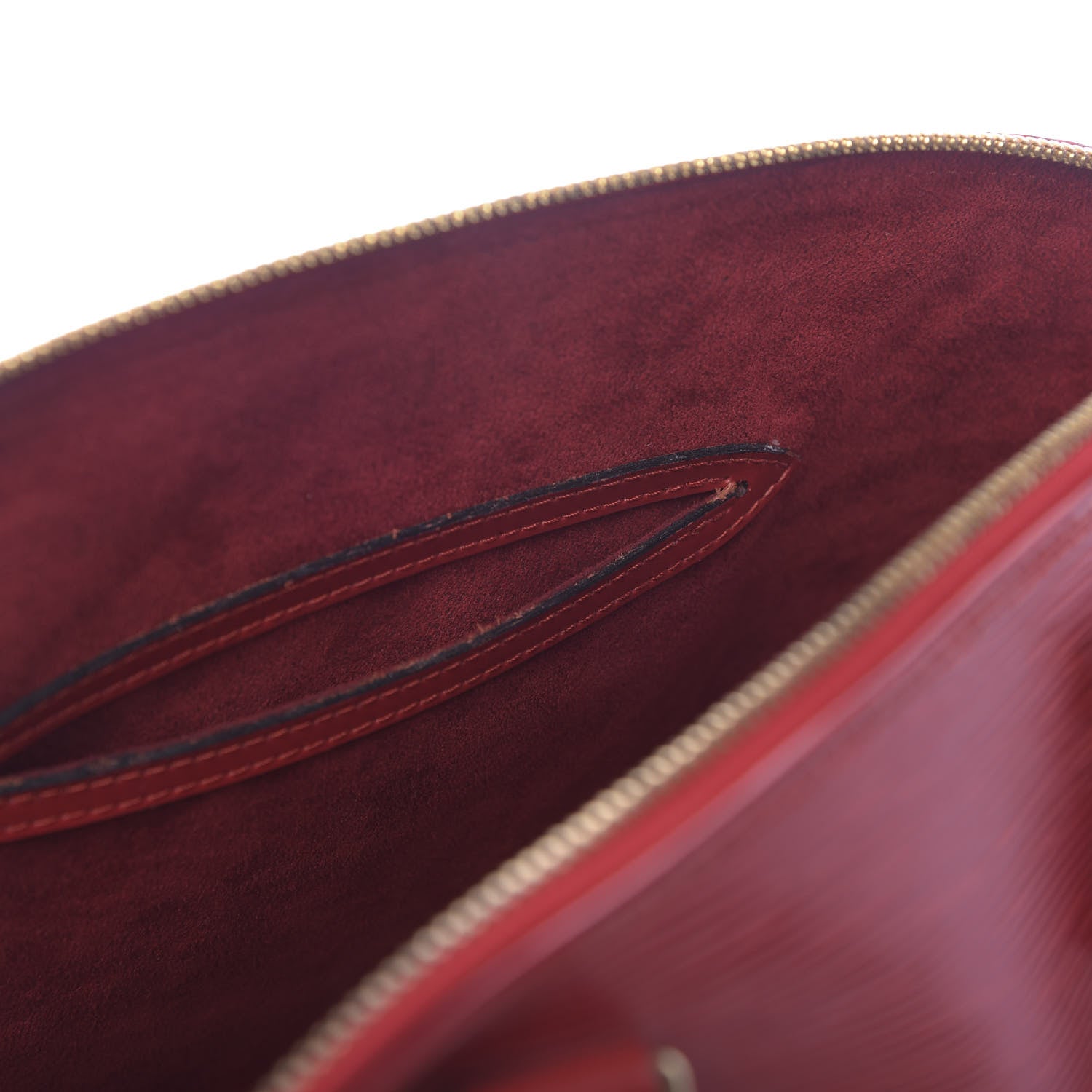 Louis Vuitton Epi Alma PM Castillan Red 6 of 9