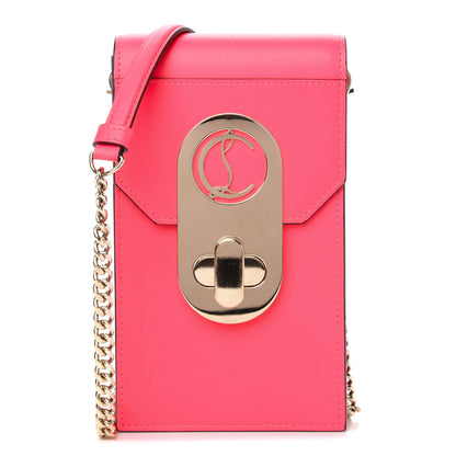 Christian Louboutin Calfskin Elisa Phone Crossbody Pink 1 of 11
