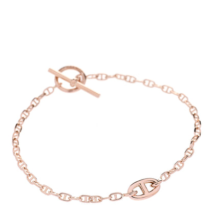Hermes 18K Rose Gold TPM Farandole Bracelet XS 1 of 4