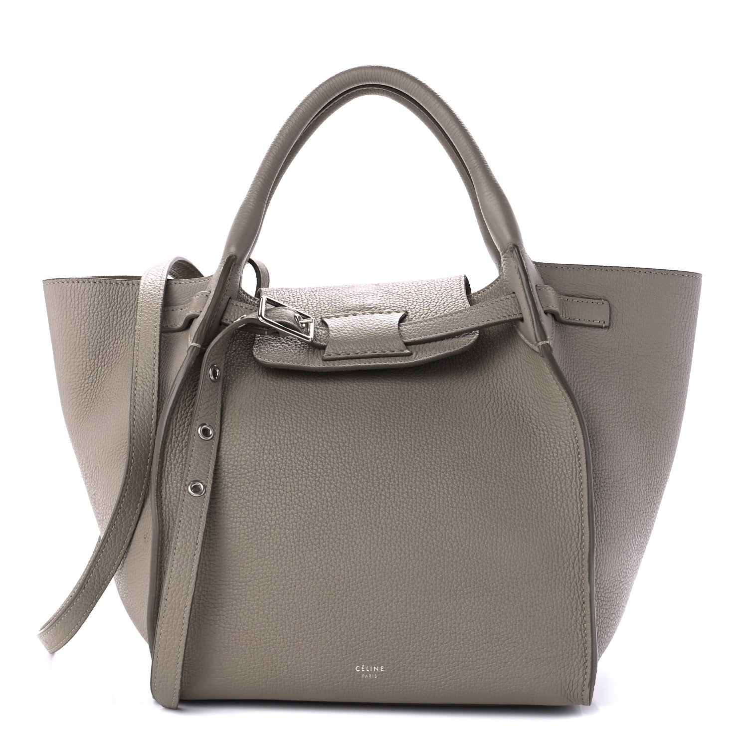 Celine Supple Grained Calfskin Small Big Bag Light Taupe 1 of 11