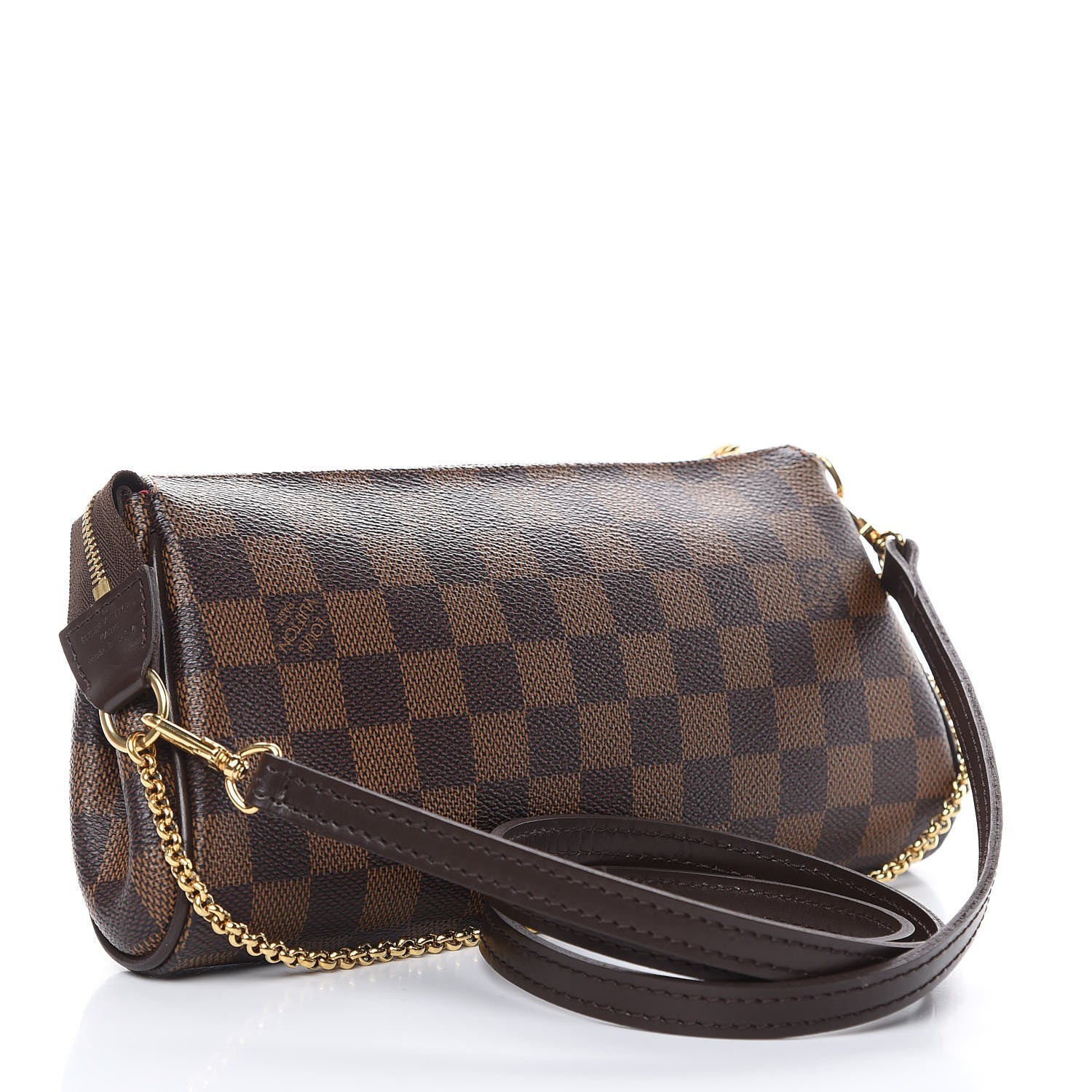 Louis Vuitton Damier Ebene Eva Clutch 3 of 11