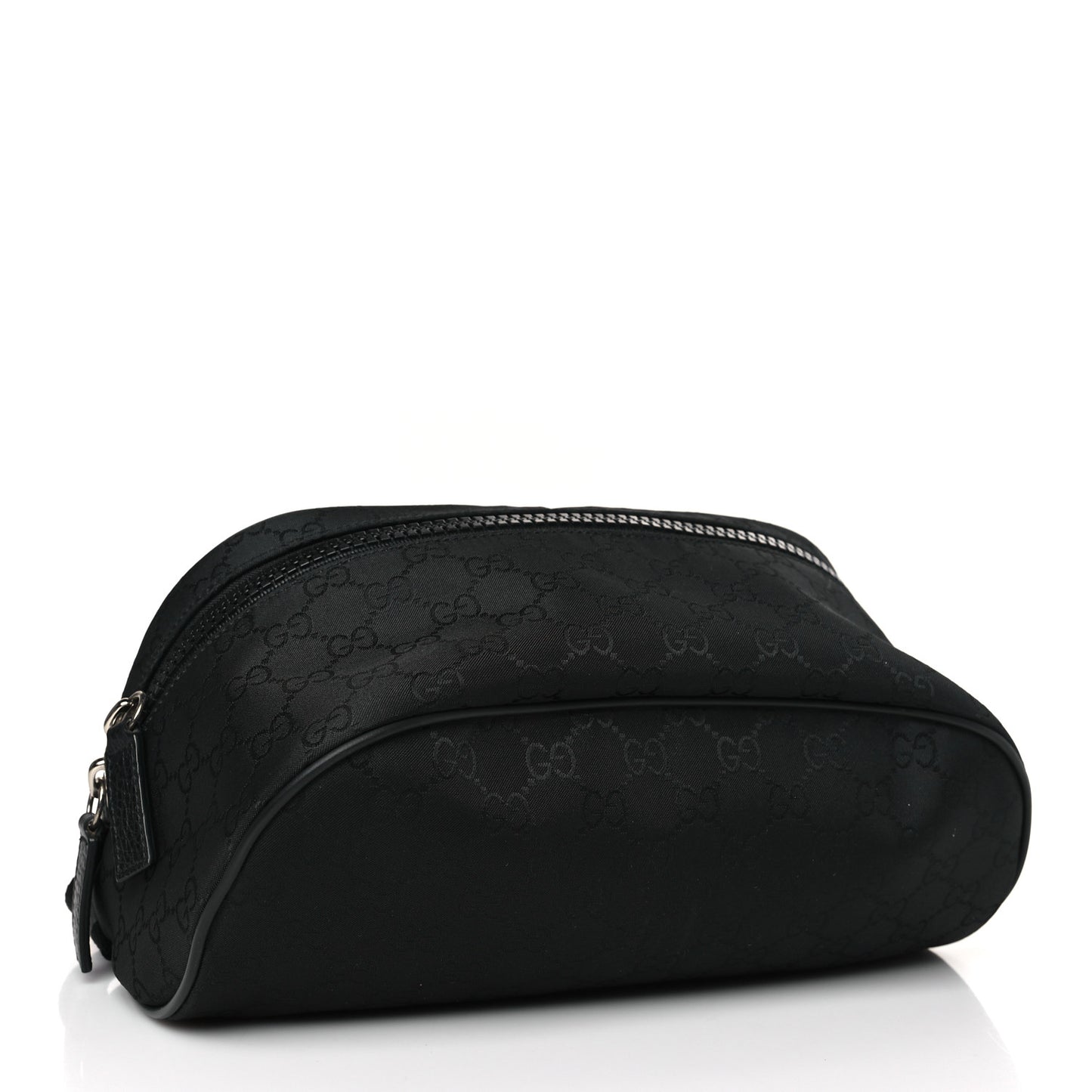 Nylon Monogram Fanny Pack Belt Bag Black
