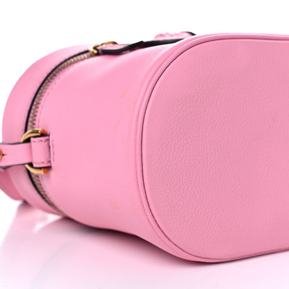 Versace Grained Calfskin La Medusa Mini Shoulder Bag Pink 8 of 9
