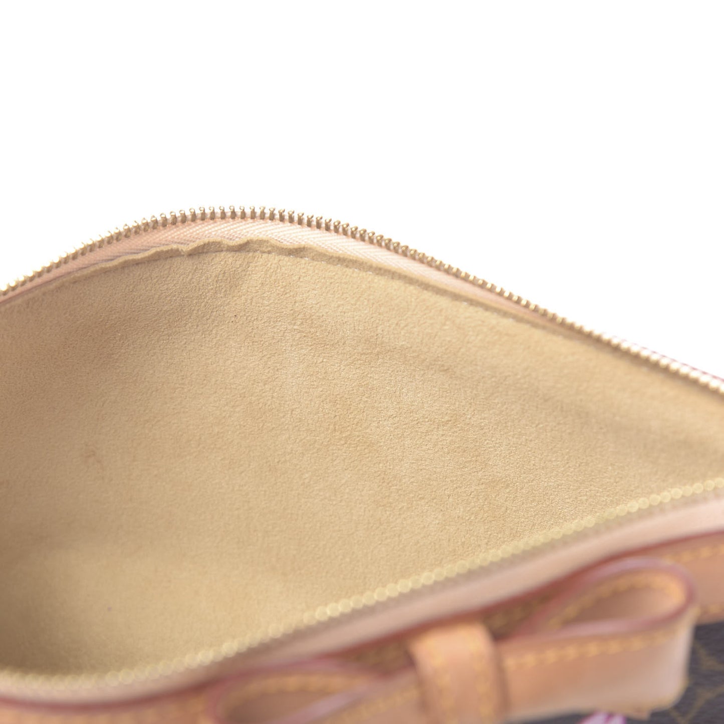 Monogram Cherry Blossom Pochette Accessories Brown