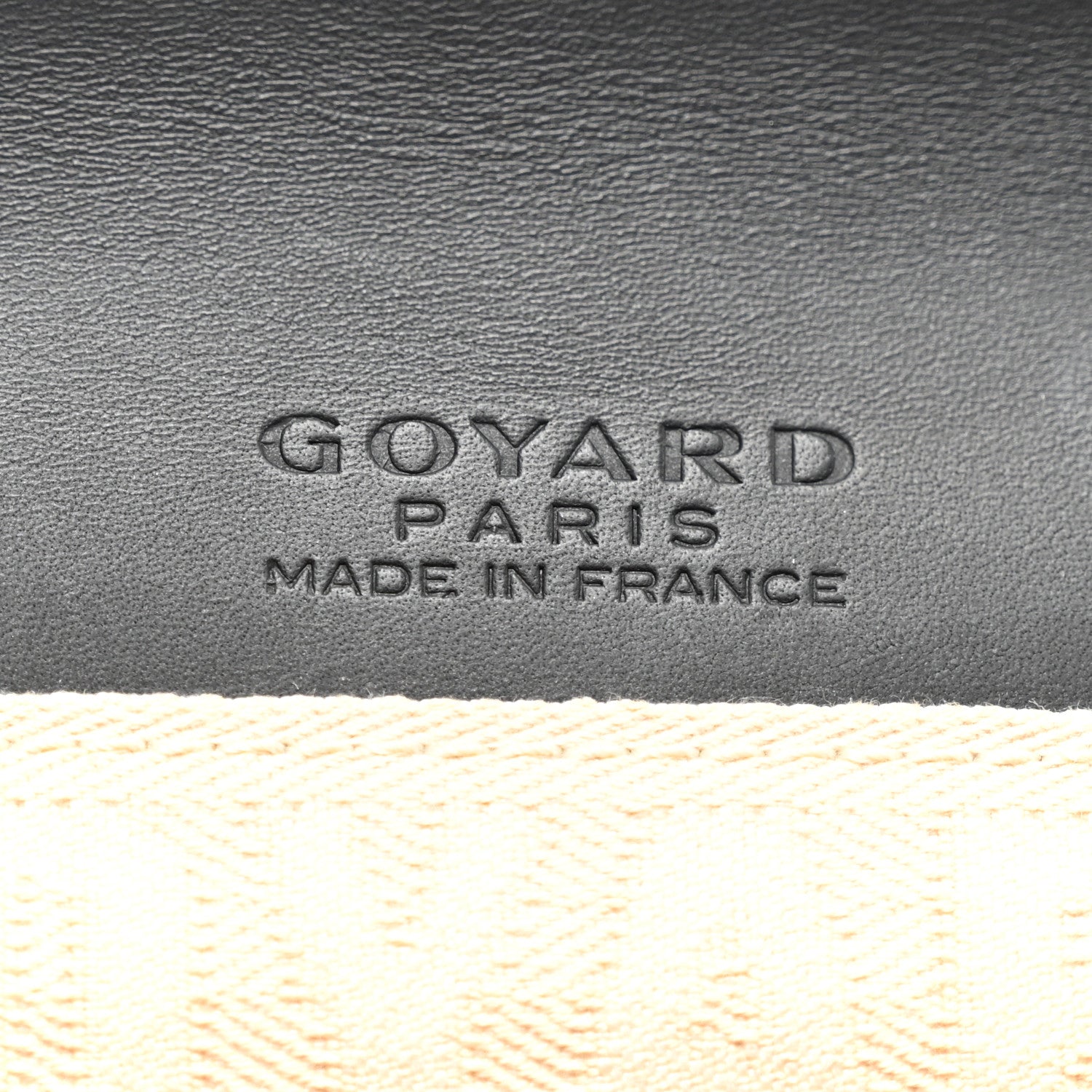 Goyard Goyardine Monte Carlo Bois Clutch Black 6 of 8