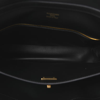 Balenciaga Natural Smooth Calfskin Medium Rodeo Top Handle Handbag Black 5 of 9