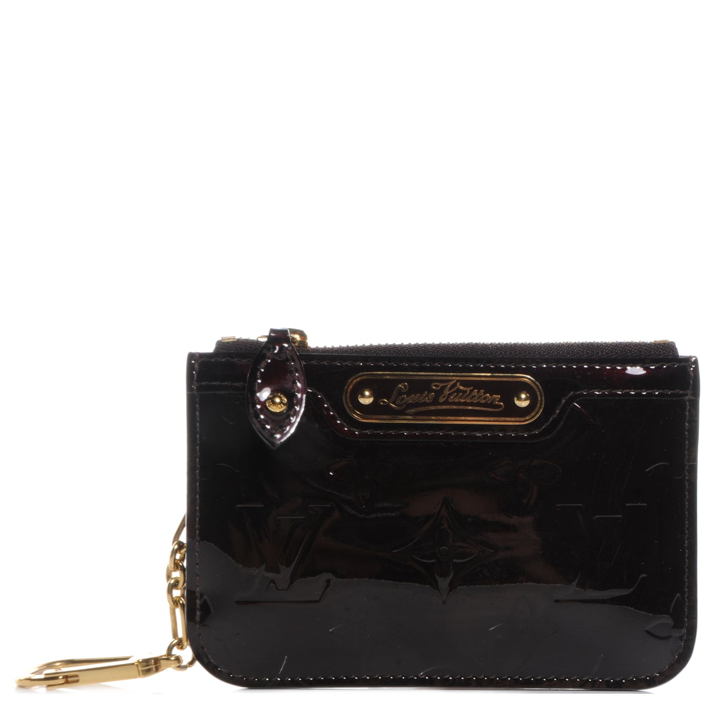 Vernis Key Pouch Amarante