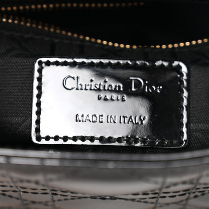 Christian Dior Patent Cannage Mini Lady Dior Black 6 of 10