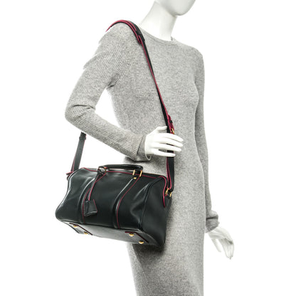 Louis Vuitton Veau Cachemire SC Bag PM Cobalt Fuchsia 2 of 12