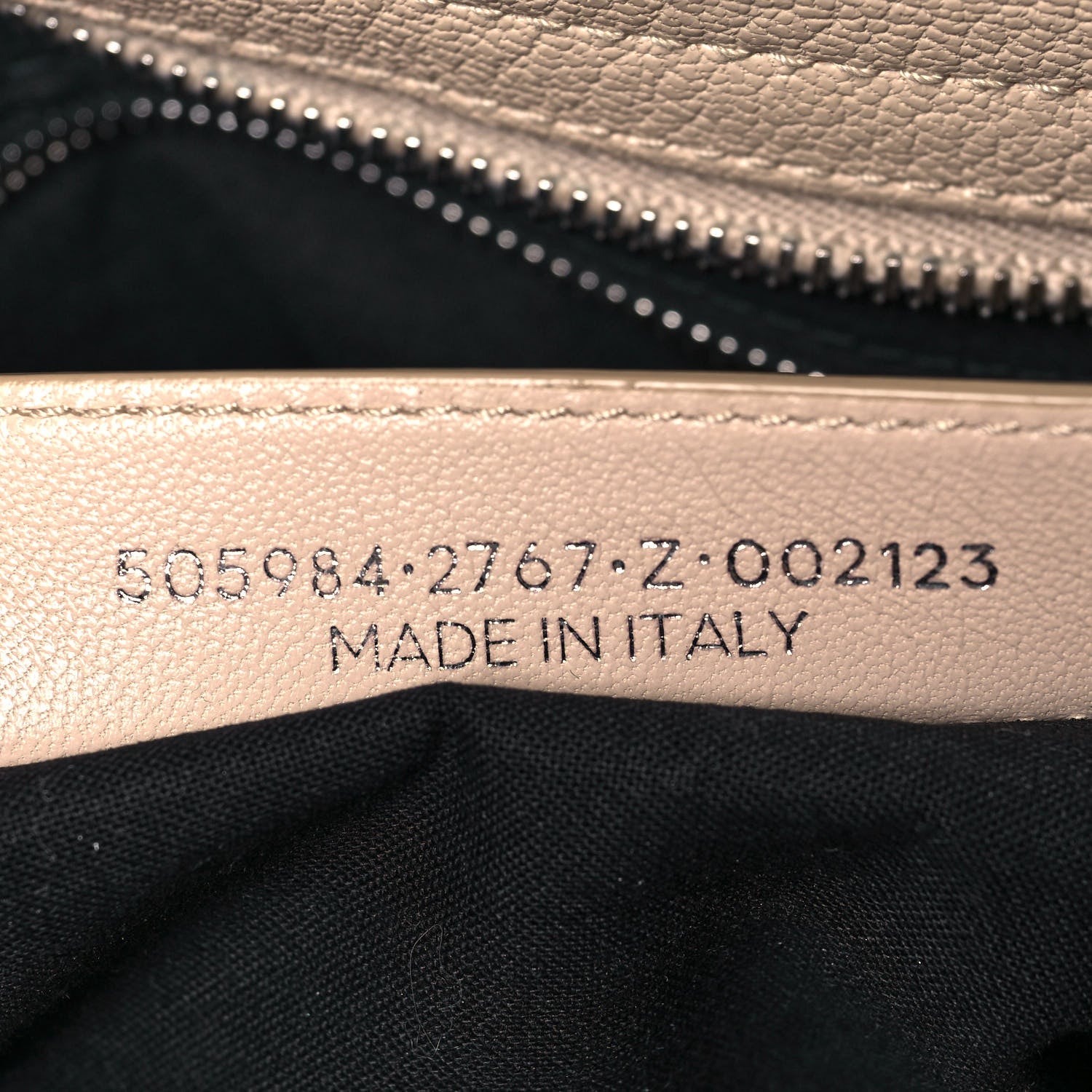 Balenciaga Chevre Silver Metallic Edge Hardware City Beige Tapioca 7 of 14