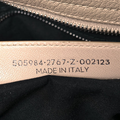 Balenciaga Chevre Silver Metallic Edge Hardware City Beige Tapioca 7 of 14