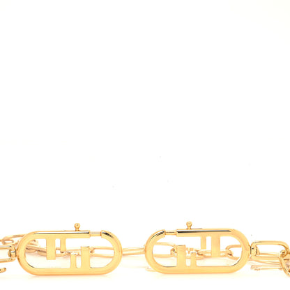 Fendi Metal O'Lock Strap You Gold 3 of 4