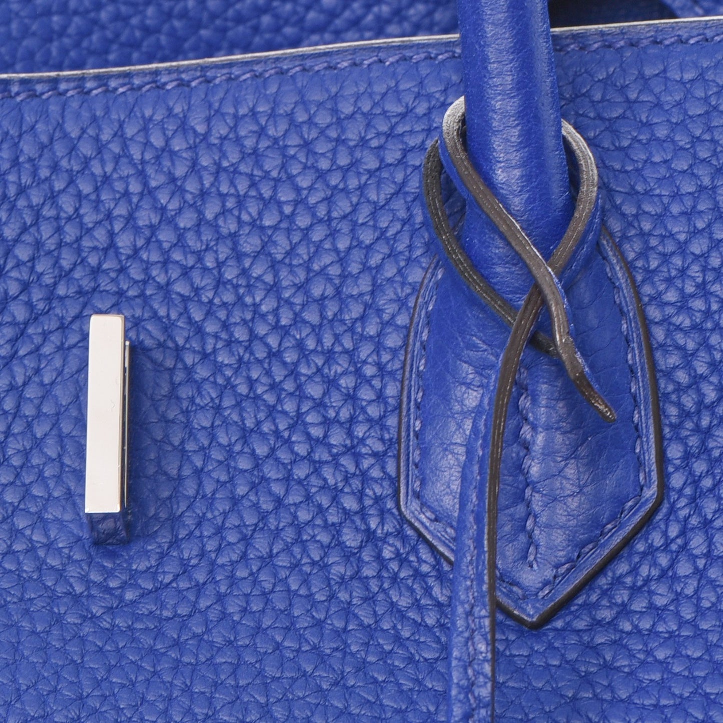 Togo Birkin 35 Bleu Electrique