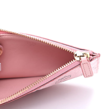 MCM Visetos Key Pouch Pink 5 of 7