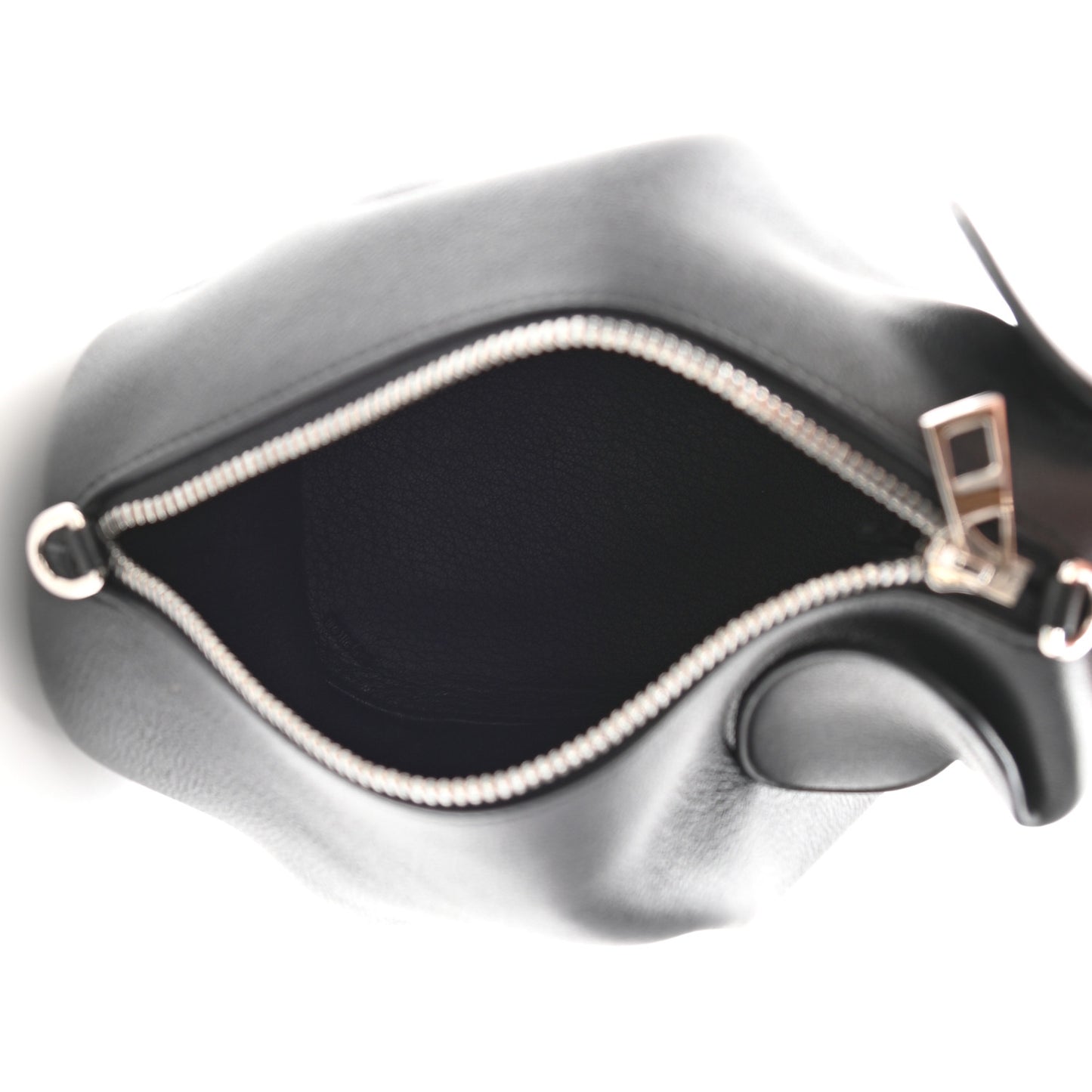 Calfskin Mini Elephant Crossbody Bag Black