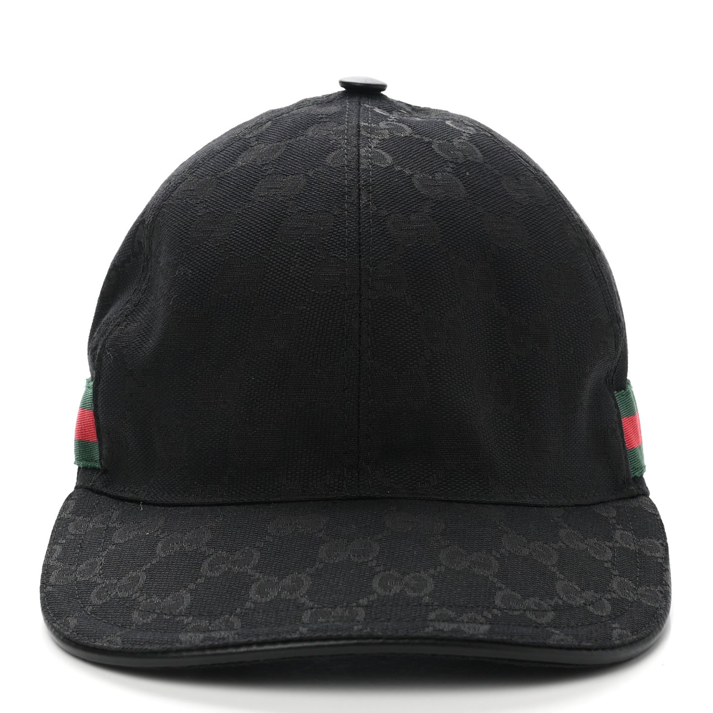 Monogram Web Baseball Hat L Black