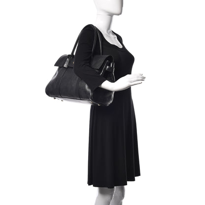 Mulberry Natural Leather Bayswater Black 2 of 15