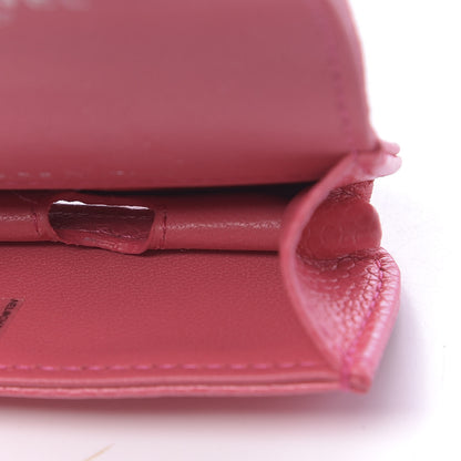 Chanel Caviar Camellia Embossed Airpods Case Pink 6 of 12