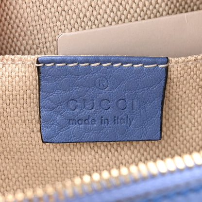 Gucci Pebbled Calfskin Small Soho Disco Bag Periwinkle 5 of 9