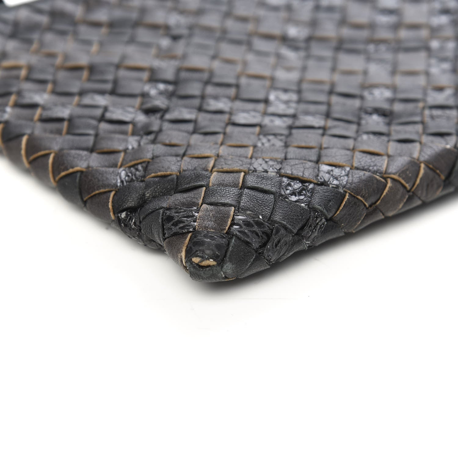 Bottega Veneta Nappa Ayers Intrecciato Medium Document Case Black 8 of 11