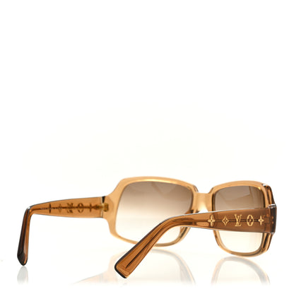 Louis Vuitton Acetate Obsession Carre Sunglasses Z0025W Glitter Honey 4 of 8