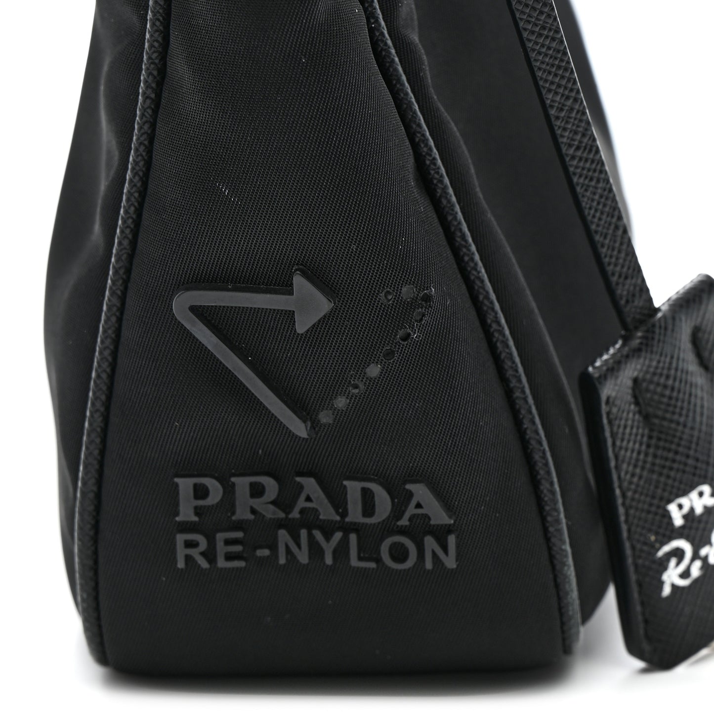 Re-Nylon Saffiano Re-Edition 2005 Shoulder Bag Black