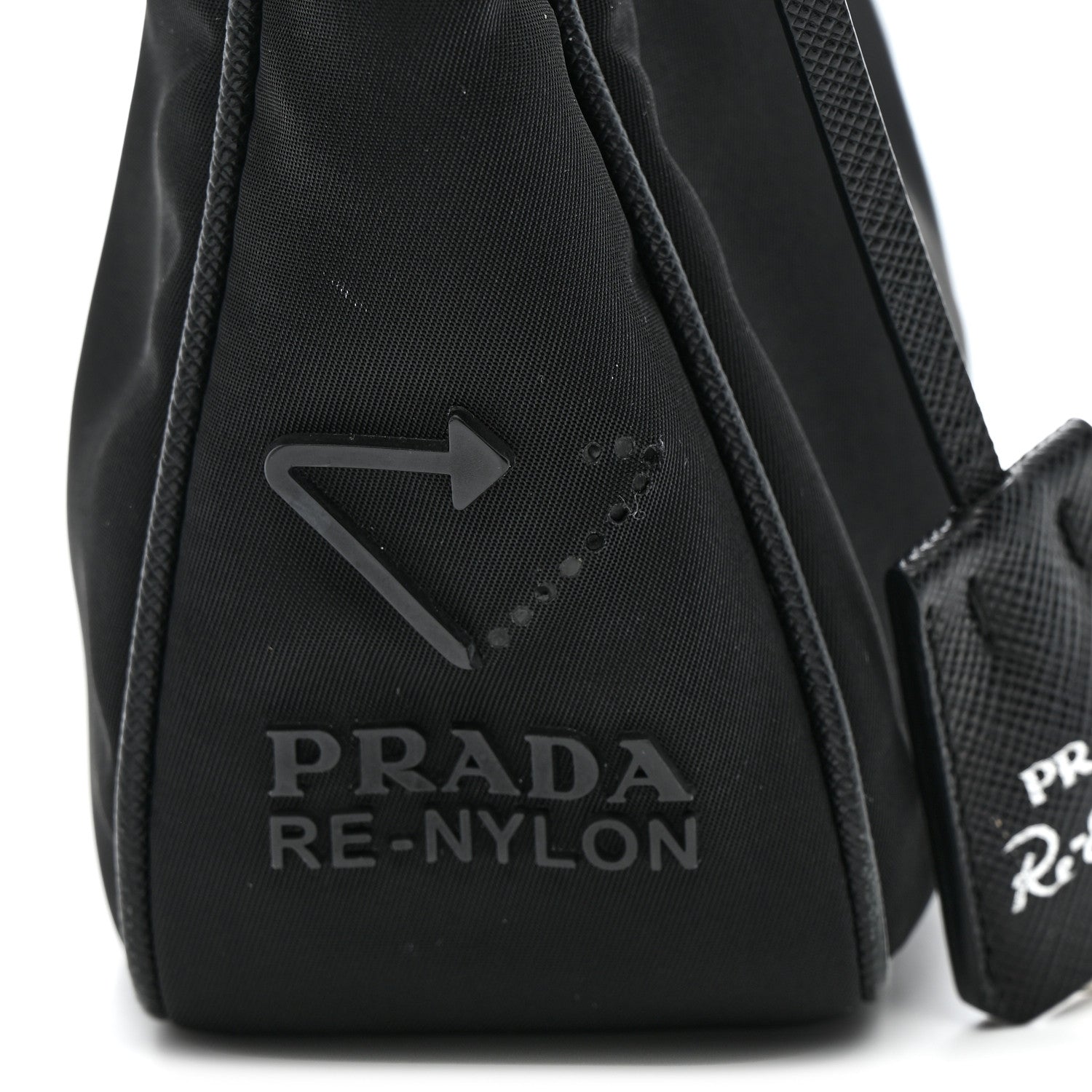 Prada Re-Nylon Saffiano Re-Edition 2005 Shoulder Bag Black 11 of 13