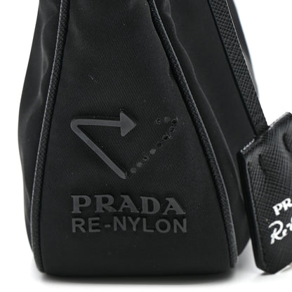 Prada Re-Nylon Saffiano Re-Edition 2005 Shoulder Bag Black 11 of 13