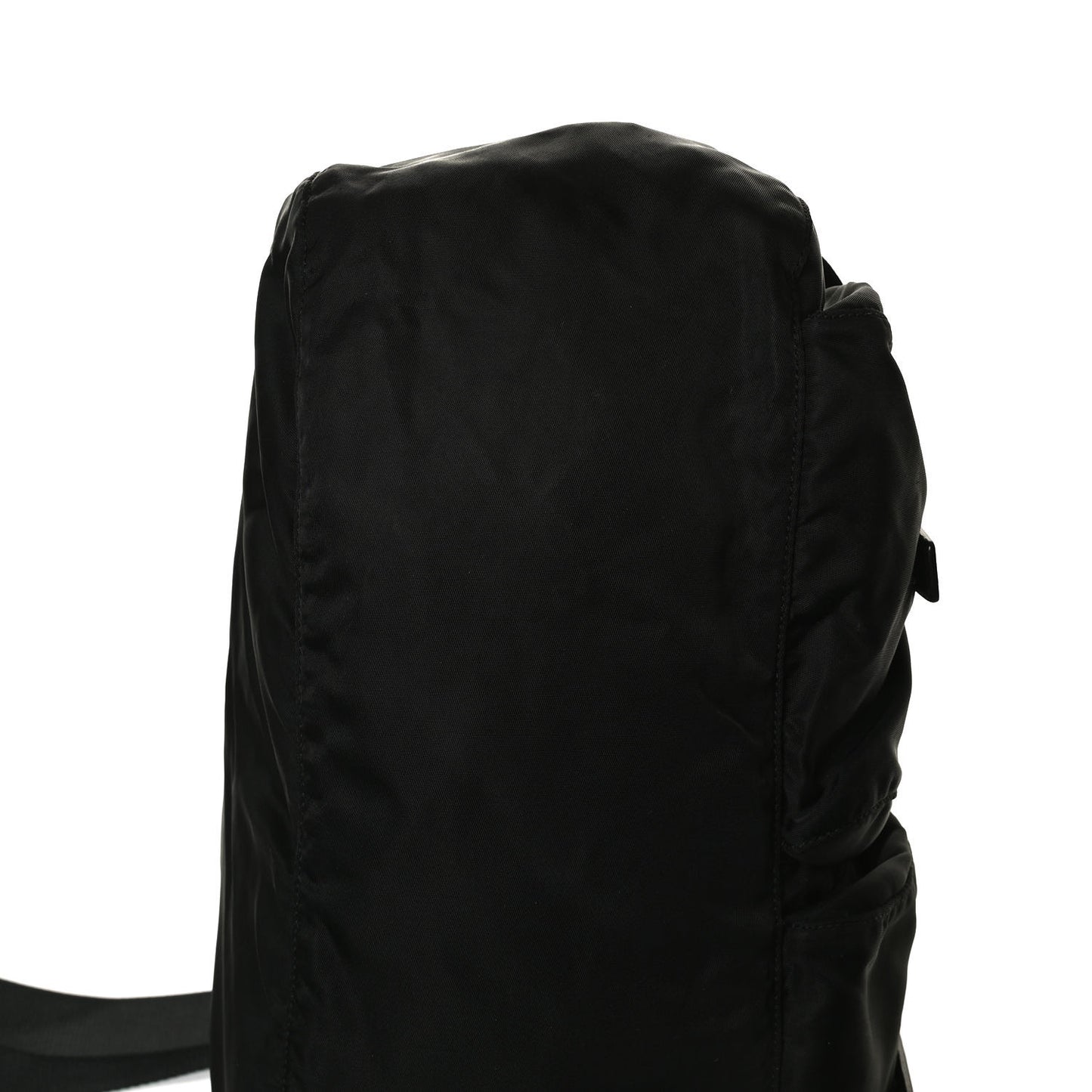 Nylon Vela Messenger Bag Black