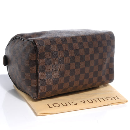 Louis Vuitton Damier Ebene Speedy 25 4 of 7