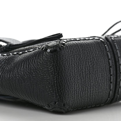 3.1 Phillip Lim Textured Calfskin Mini Whipstitch Pashli Satchel Black 7 of 8