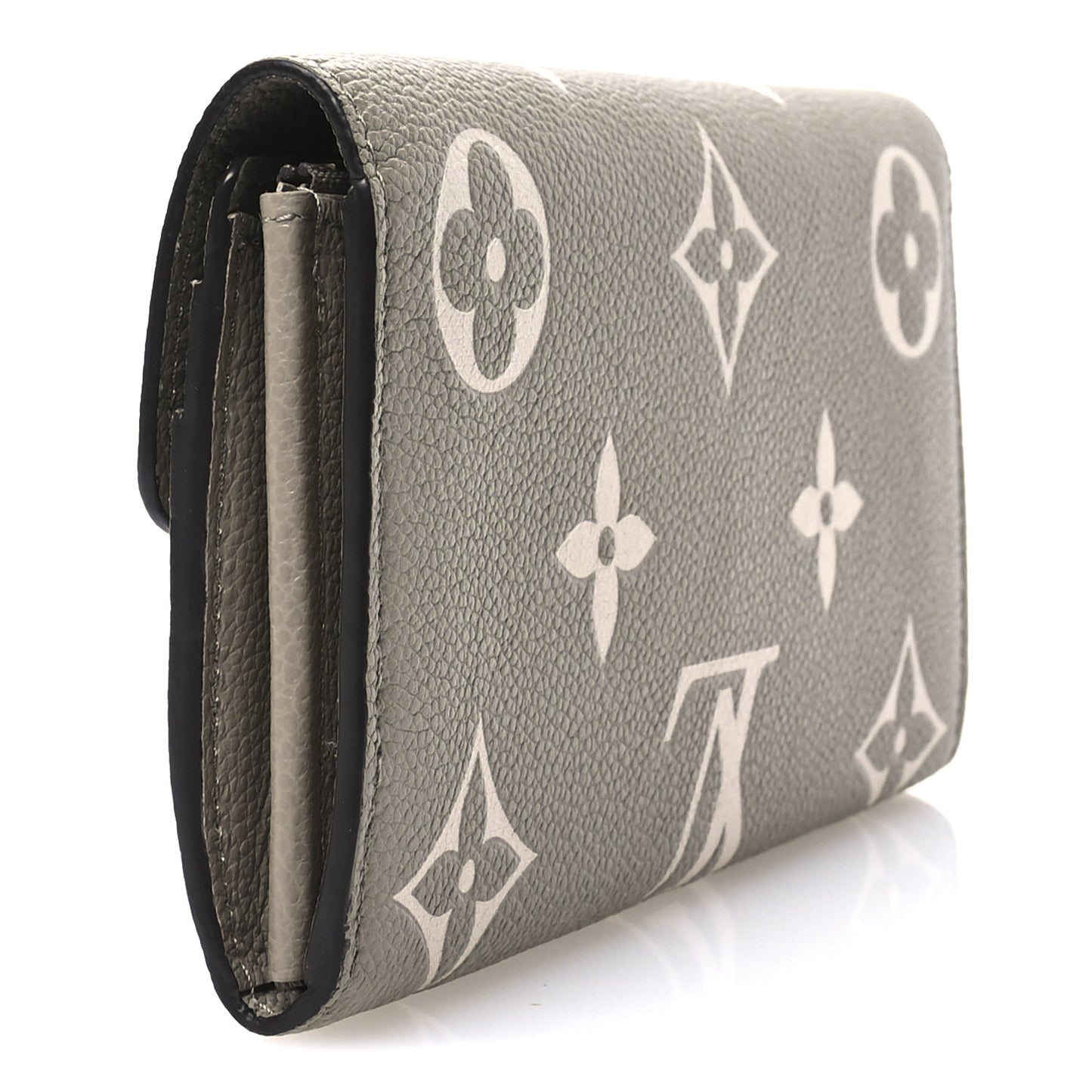 Empreinte Monogram Giant Sarah Wallet Tourterelle Creme