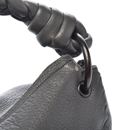 Bottega Veneta Cervo Braided Zip Hobo Ferro 9 of 15