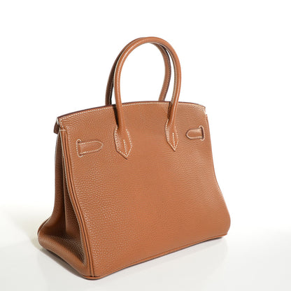 Hermes Togo Birkin 30 Gold 7 of 30