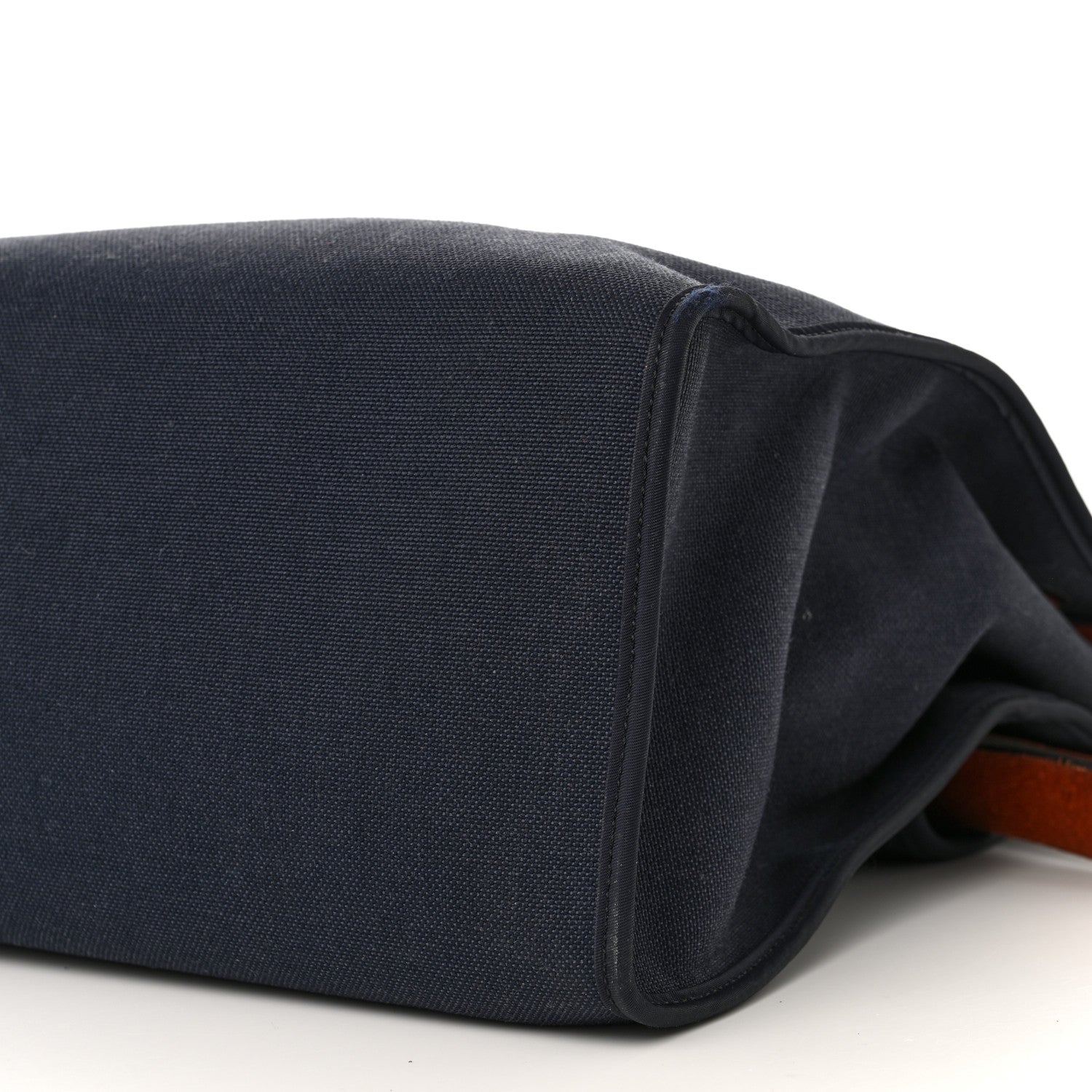Hermes Toile Vache Hunter Herbag Zip 39 MM Bleu Marine Rouge H 11 of 12
