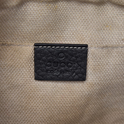 Gucci Pebbled Calfskin Small Soho Disco Bag Black 6 of 16