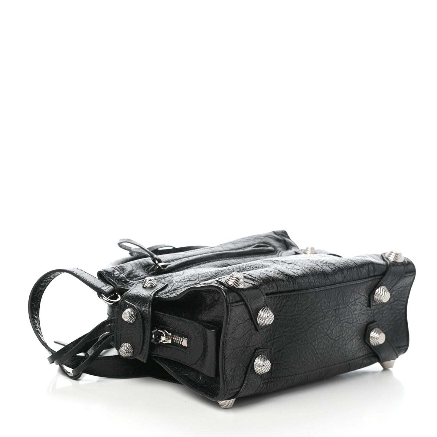 Agneau Giant 12 Silver Hardware Mini Mute City Black
