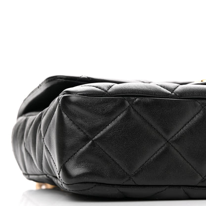 Chanel Lambskin Quilted Large CC Funky Town Flap Black 9 of 11