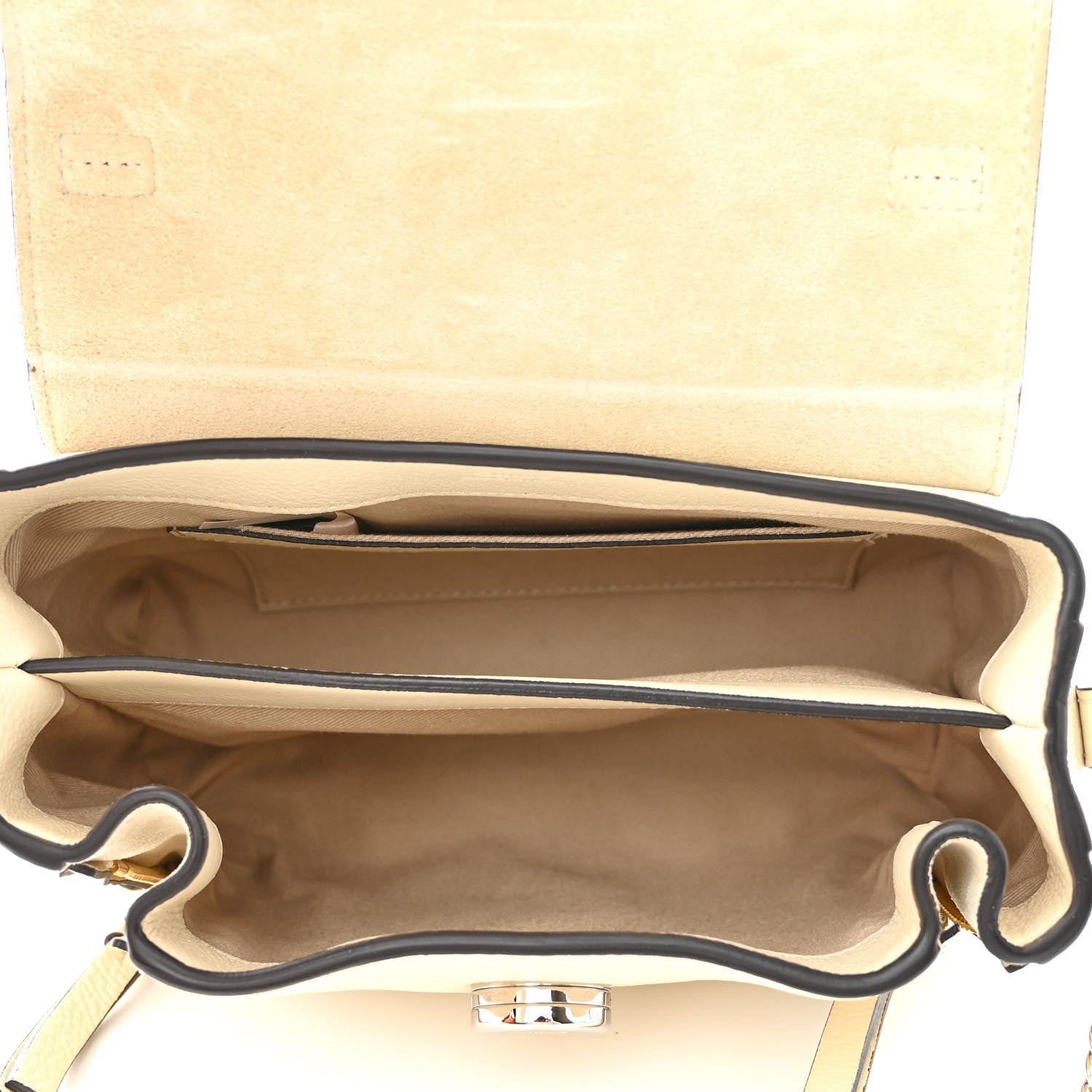 Chloe Calfskin Mini Faye Day Shoulder Bag Off White 5 of 11