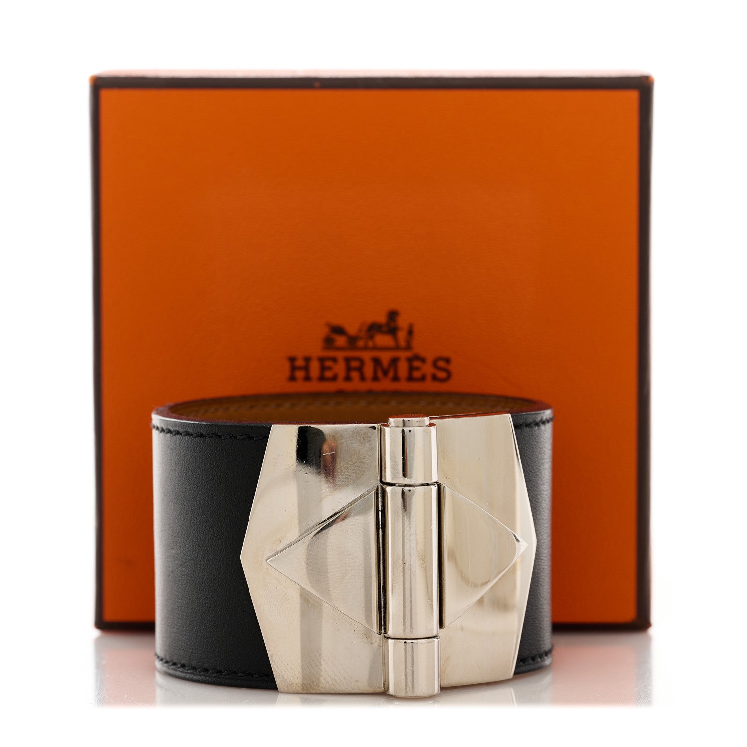 Hermes Chamonix Berenice Bracelet S Black 6 of 6