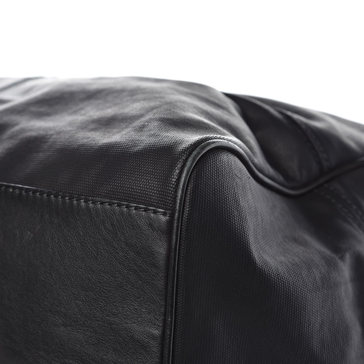Canvas Calfskin Nightingale Duffle Black