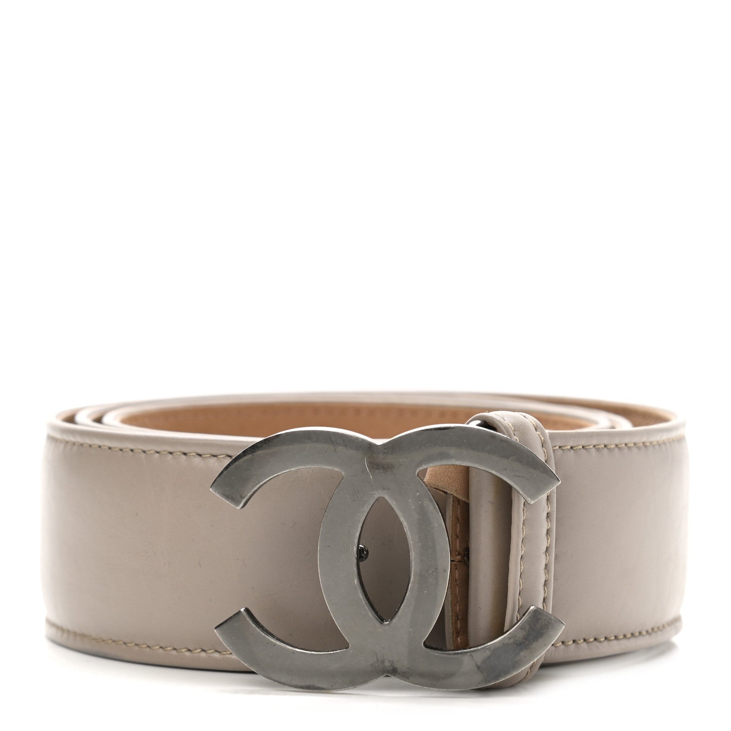 Chanel Lambskin Lucky Charms CC Belt 90 36 Beige 1 of 10